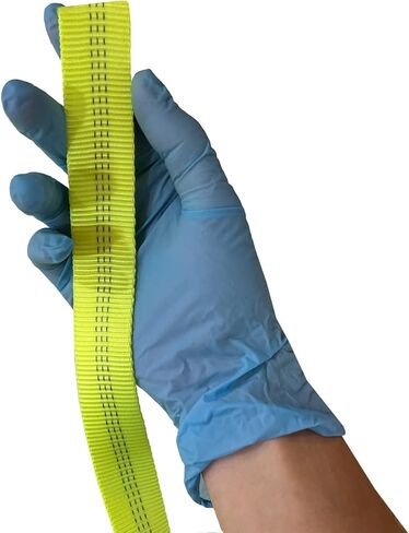 حزام نايلون أنبوبي مقاس 1 بوصة من Rescue Essentials (22.5 بوصة) - أخضر ليموني in Saudi Arabia