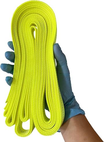حزام نايلون أنبوبي مقاس 1 بوصة من Rescue Essentials (22.5 بوصة) - أخضر ليموني in Saudi Arabia
