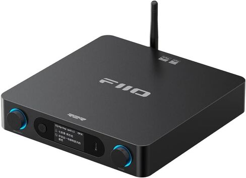 FiiO BR15 R2R High-Resolution Bluetooth 6.0 Audio Receiver with QCC5181, aptX Lossless & LDAC, 24-Bit R2R DAC, USB/Optical/Coaxial Input, RCA/XLR Output, Wireless HiFi Upgrade for Home Audio (Black) in Kuwait