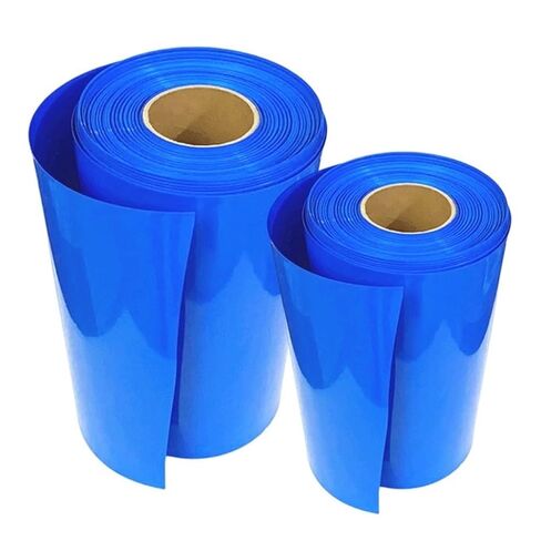 أنبوبة انكماش حراري PVC 1M، غلاف أزرق قابل للانكماش، أنابيب حماية ميكانيكية (350 مم) in Kuwait