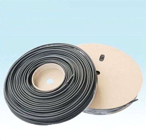 1Meter 2:1 Heat Shrink Tube Black Shrinkable Tubing Wrap, for Wire Kits Sell Connector Cable Sleeve DIY Repair(1.5mm) in Saudi Arabia