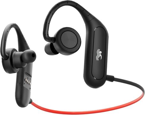 سماعات السباحة، سماعات أذن مقاومة للماء IPX8 مع مشغل MP3 سعة 32 جيجابايت | بلوتوث 5.2 لاسلكي | عزل الضوضاء بشكل آمن مناسب للسباحة والموسيقى تحت الماء والرياضة وصالة الألعاب الرياضية in Saudi Arabia