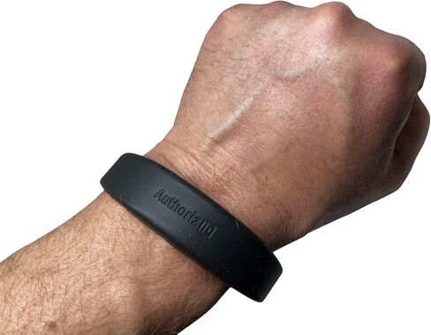 100 – 26 Bit H10301 125 KHz Proximity Wristbands Black Straight AuthorizID Wiegand Waterproof Compare w/ 1386 1326 7610 1586 1391 1346. Works with Most Access Control Systems. Free tech Support in Saudi Arabia