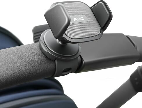 A2C Hand-Free Stroller Phone Holder, Adjustable Strap Fits 0.5-1.5 inches Handlebars, Universal Phone Mount forGym Equipment,Treadmill, Peloton Exercise Bikes, Compatible with 4.7-6.9" Smartphones in Saudi Arabia