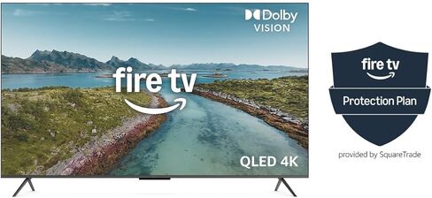 Amazon Fire TV 50 بوصة Omni QLED Series (أحدث طراز) مع خطة حماية لمدة 4 سنوات in Saudi Arabia