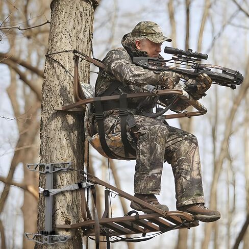 Full Mobile Tree Saddle Hunting System Kit:Climbing Sticks, Saddle, Climbing Stick Aider in Saudi Arabia
