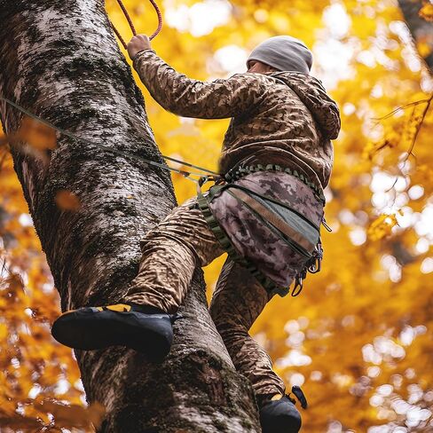 Full Mobile Tree Saddle Hunting System Kit:Climbing Sticks, Saddle, Climbing Stick Aider in Saudi Arabia