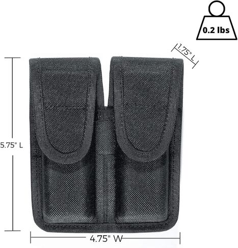 Bianchi Model 8002 Double Magazine Pouch - Size 2 in Saudi Arabia
