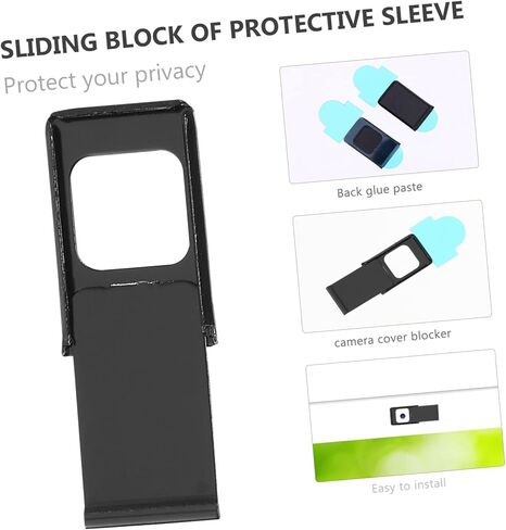 6pcs Webcam Cover Slide Laptop Adhesive Webcam Cover for Tablet Against in Saudi Arabia