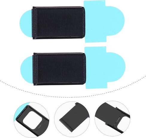 6pcs Webcam Cover Slide Laptop Adhesive Webcam Cover for Tablet Against in Saudi Arabia