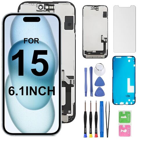 for iPhone 14 Pro Max Screen Replacement.6.7Inch[LCD] Display.3D Touch LCD digitizer Assembly for （A2651 A2893 A2896 A2895 2894） with Repair Tools, Waterproof Membrane, Protective Scree in Saudi Arabia