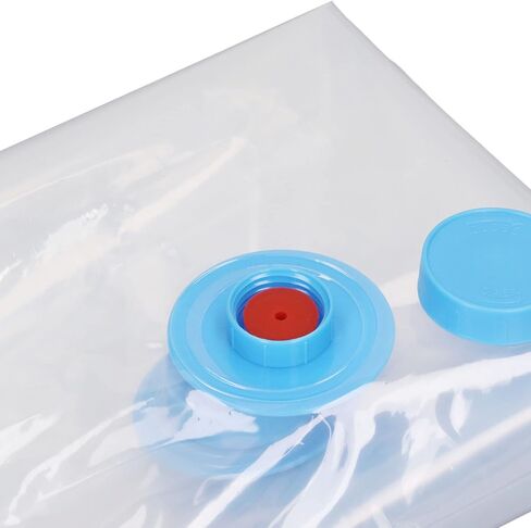 Vacuum Compression Bag Kit 8Pcs Reusable Storage Bags with Manual Air Pump for Clothes Quilts Plush Toys PA PE Material 40x60cm 50x70cm in Saudi Arabia