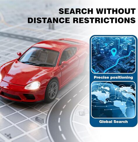 No Monthly Fee GPS Tracker for Car, Pet, Kid - Real-Time Tracking, No SIM Card Needed. Hidden Magnetic & IP65 Waterproof Locator with Free App. Strong Battery Life. in Kuwait