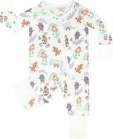 بيجامة GUISBY للأولاد الرضع Sleep N Play، ملابس أطفال، كم طويل، بدون قدم، Newborn-2T in Saudi Arabia