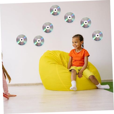 TEHAUX 50pcs Handmade Cd Discs Decor Decorative Discs for DIY Home Decoration in Saudi Arabia