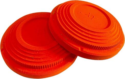 الحمام الطيني القابل للتحلل البيولوجي (عبوة من 108) أهداف من فخ وطين السكيت، أهداف برتقالية عالية الوضوح مقاس 108 مم لرماية السكيت والفخاخ، قرص تحطيم صديق للبيئة in Kuwait