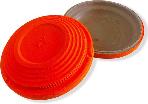 الحمام الطيني القابل للتحلل البيولوجي (عبوة من 108) أهداف من فخ وطين السكيت، أهداف برتقالية عالية الوضوح مقاس 108 مم لرماية السكيت والفخاخ، قرص تحطيم صديق للبيئة in Kuwait