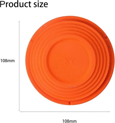 الحمام الطيني القابل للتحلل البيولوجي (عبوة من 108) أهداف من فخ وطين السكيت، أهداف برتقالية عالية الوضوح مقاس 108 مم لرماية السكيت والفخاخ، قرص تحطيم صديق للبيئة in Kuwait