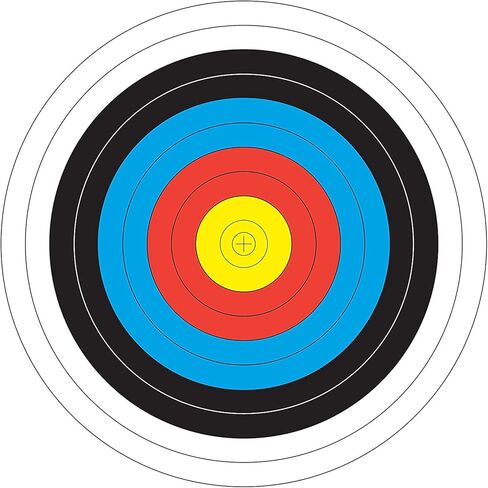Archery 40cm & 80cm Targets by Longbow (25 Pack, 80cm Archery Paper) in Saudi Arabia