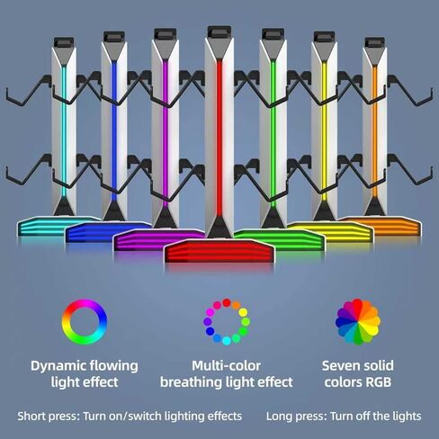 حامل وحدة تحكم الألعاب العالمية، حامل سماعة رأس بإضاءة RGB متعدد الألوان لجهاز PS5، وXbox، ومنظم مكتب التبديل in Kuwait