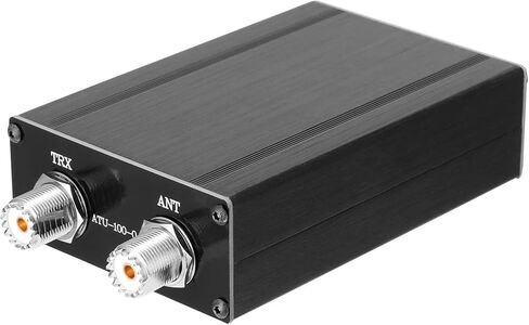 موالف هوائي ATU100 1.8-50 ميجا هرتز tic على الموجات القصيرة USB من النوع C قابل لإعادة الشحن مع جهاز اختبار موالف هوائي شاشة OLED مقاس 0.91 بوصة لمختبر المنزل والمصنع التلقائي in Saudi Arabia