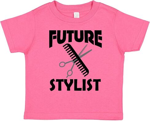 inktastic Future Hair Stylist Beauty Career Toddler T-Shirt in Saudi Arabia