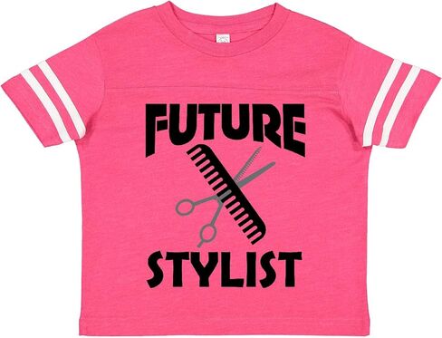 inktastic Future Hair Stylist Beauty Career Toddler T-Shirt in Saudi Arabia