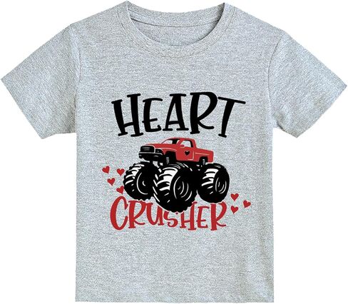 Todder Boys Girls Valentine's Shirt Kids Family Celebration Gifts Tees Tops 2-7 Years in Saudi Arabia
