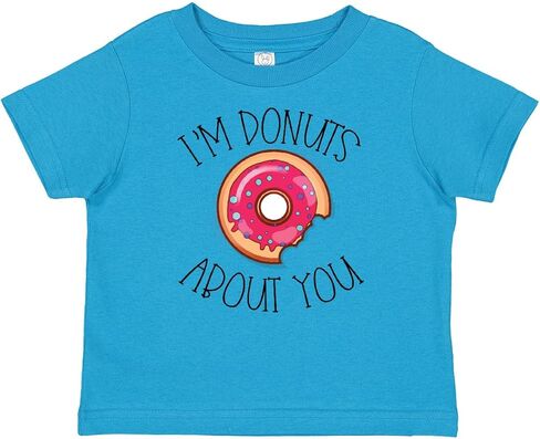 تي شيرت للأطفال من Inktastic I'm Donuts About You لطيف ومضحك لمحبي الطعام in Kuwait
