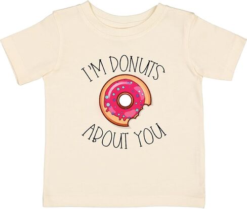 inktastic I'm Donuts About You Cute Funny Food Lover Baby T-Shirt in Saudi Arabia