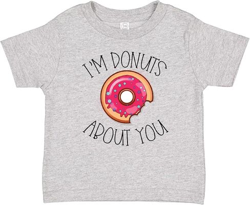 inktastic I'm Donuts About You Cute Funny Food Lover Baby T-Shirt in Saudi Arabia