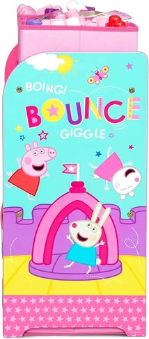 Delta Children - Peppa Pig Design & Store 6 Bin Toy Storage Organizer - Greenguard Gold Certified, Pink in Saudi Arabia