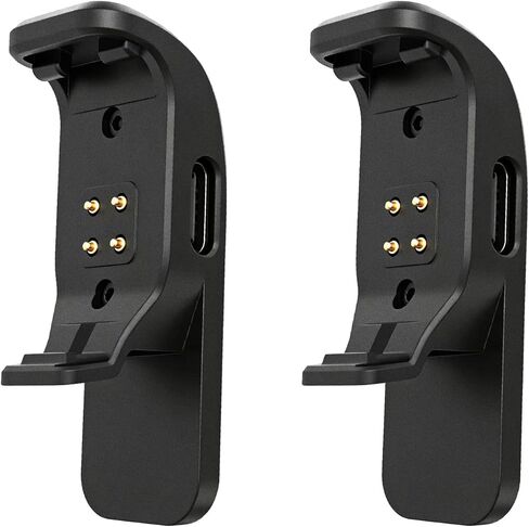 2-Pack Charging Clip for Garmin Alpha T20 TT25 Dog Training Collar, Replacment Charging Clip Converter Type-C Charger Adapter in Saudi Arabia