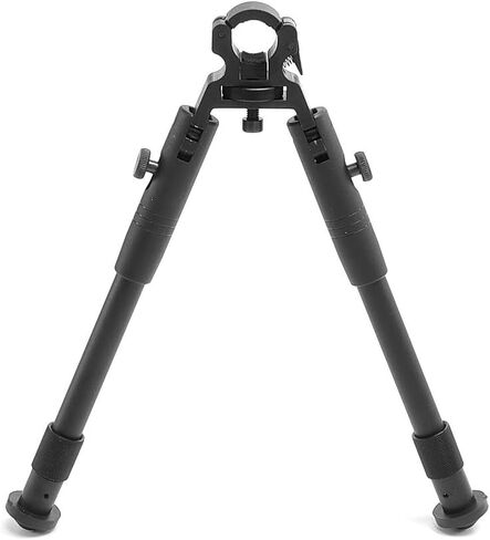 المشبك على Bipod للبنادق/حاملي البندقية 6-9 بوصة للطي الصلب Bipod قابل للتعديل ارتفاع قواعد مطاطية معدنية عالمية جبل in Kuwait