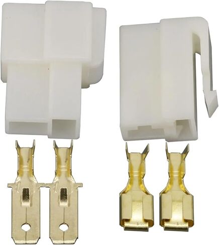 1 Set 6.3 MM Automotive Wiring Plug 1P 2 P 3P 4P 6P 8P 9P 10P 12P 14P Male and Female Butt Socket High Current Connector(12 Pin) in Saudi Arabia