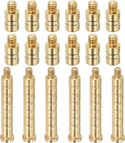 PATIKIL 25/100 Grain Archery Arrow Insert, 1 Set Brass Arrow Weight Bolt for .244 Carbon Arrows in Saudi Arabia