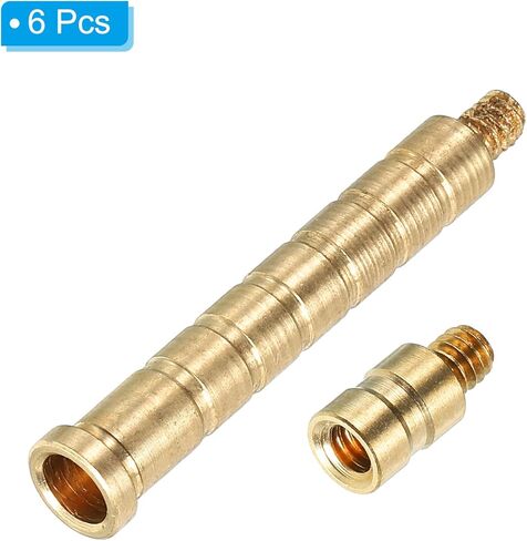 PATIKIL 25/100 Grain Archery Arrow Insert, 1 Set Brass Arrow Weight Bolt for .244 Carbon Arrows in Saudi Arabia