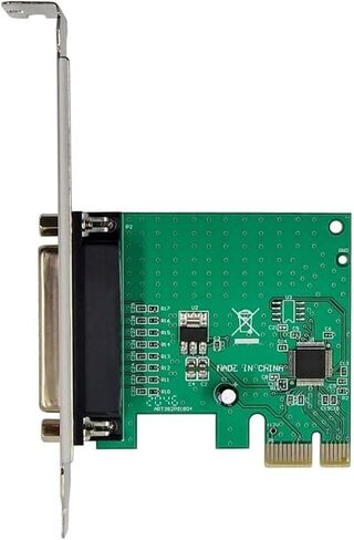 PCIe إلى بطاقة المنفذ المتوازي نقل البيانات PCIE إلى بطاقة محول الطابعة DB25 مع قوس منخفض لمحول المنفذ المتوازي للأعمال in Kuwait
