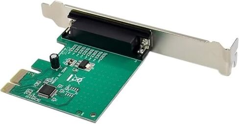 PCIe إلى بطاقة المنفذ المتوازي نقل البيانات PCIE إلى بطاقة محول الطابعة DB25 مع قوس منخفض لمحول المنفذ المتوازي للأعمال in Kuwait