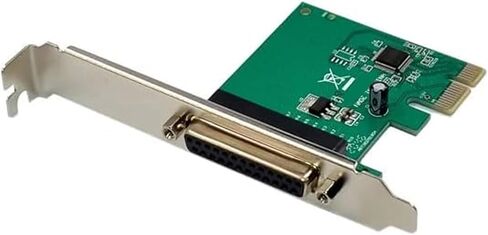 PCIe إلى بطاقة المنفذ المتوازي نقل البيانات PCIE إلى بطاقة محول الطابعة DB25 مع قوس منخفض لمحول المنفذ المتوازي للأعمال in Kuwait