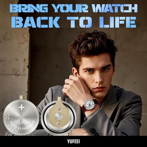 بطارية ساعة 295-6900 متوافقة مع سيتيزن إيكو درايف 295-6900 CTL920F تناسب E210 E260 E270 E310 E600 E610 E690 G900 H610 U706 بطارية قابلة لإعادة الشحن بمكثف مختوم in Kuwait