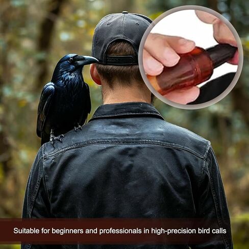 دعوة الغراب، المتصل الغراب المحمولة لجذب الغربان، صافرة إغراء الغراب الغراب، صفارات المتصل التقليد الصيد الغراب، صافرة الغراب، للاستخدام في الهواء الطلق، مبتدئين، المهنية in Kuwait