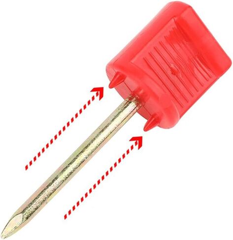 Archery Target Pins for Holding Target Face/Paper on EVA Foam Straw Targets, Red Archery Hunting Target Nail Pin in Kuwait