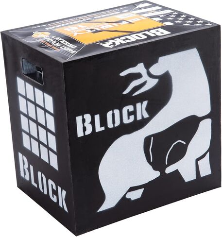 Block Infinity Crossbow Target PolyFusion Technology 6-Sided Stops Field Points & Broadheads 520 FPS 20 بوصة - أسود in Kuwait