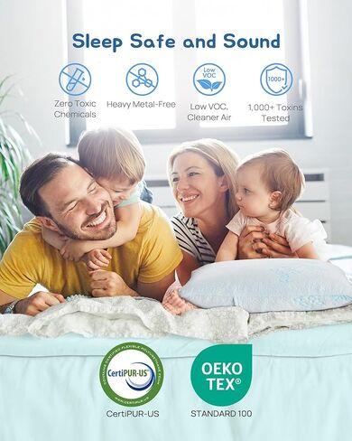 وسادة طفل صغير، وسادة صغيرة من إسفنج الذاكرة ممزق قابل للتعديل للأطفال الصغار بعمر سنتين فما فوق، مقاس صغير 33.02 سم × 45.72 سم للأطفال أثناء النوم أو القيلولة أو السفر، قابلة للغسل بدون كيس وسادة بسحاب، أزرق in Kuwait