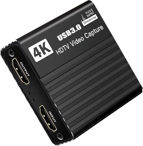 1080p 60fps HDTV إلى USB3.0 صندوق المنتزع الفيديو بطاقة التقاط الصوت والفيديو لكاميرا الكمبيوتر والكمبيوتر البث المباشر سجل اجتماع دونغل in Kuwait