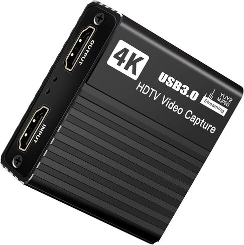 1080p 60fps HDTV إلى USB3.0 صندوق المنتزع الفيديو بطاقة التقاط الصوت والفيديو لكاميرا الكمبيوتر والكمبيوتر البث المباشر سجل اجتماع دونغل in Kuwait