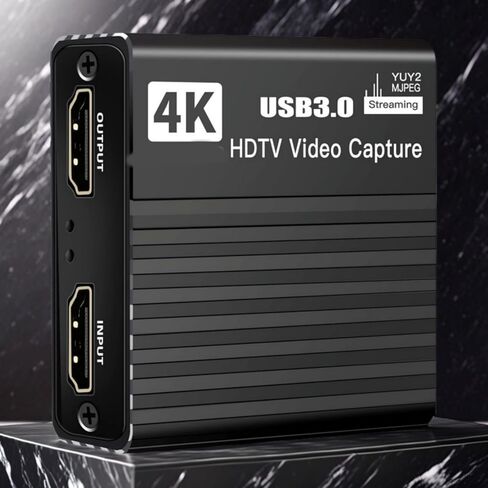 1080p 60fps HDTV إلى USB3.0 صندوق المنتزع الفيديو بطاقة التقاط الصوت والفيديو لكاميرا الكمبيوتر والكمبيوتر البث المباشر سجل اجتماع دونغل in Kuwait