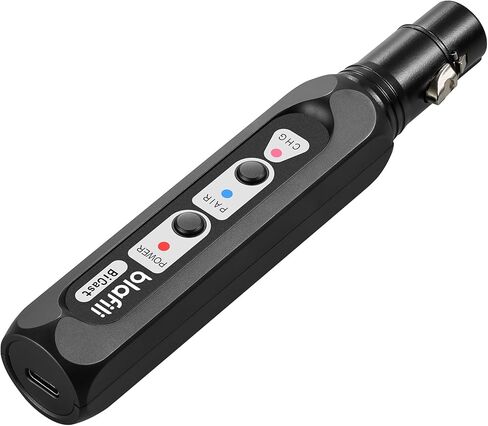Bicast - جهاز إرسال صوت XLR وUSB-C بلوتوث 5.2 للخلاطات وأنظمة PA - aptX HD/متكيف، تيار إلى 2 مكبرات صوت بلوتوث/أجهزة استقبال في وقت واحد، بطارية 16 ساعة، تدفق صوتي احترافي in Kuwait