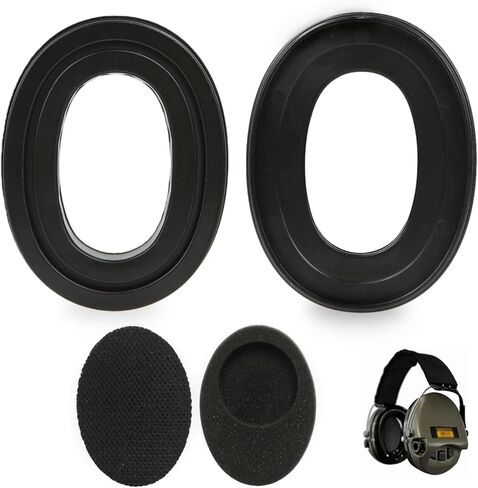 Gel Earpads Replacement Compatible with MSA Sordin Supreme Pro X, Hygiene Set for Sordin Supreme Active Ear Defenders Series in Saudi Arabia